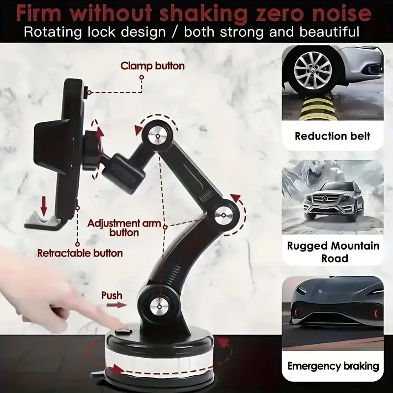 One-Button Pop-up Phone Holder