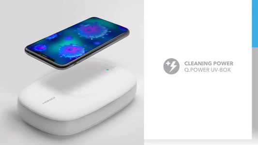 Q Power UV Sanitizing Box with Wireless Charging
