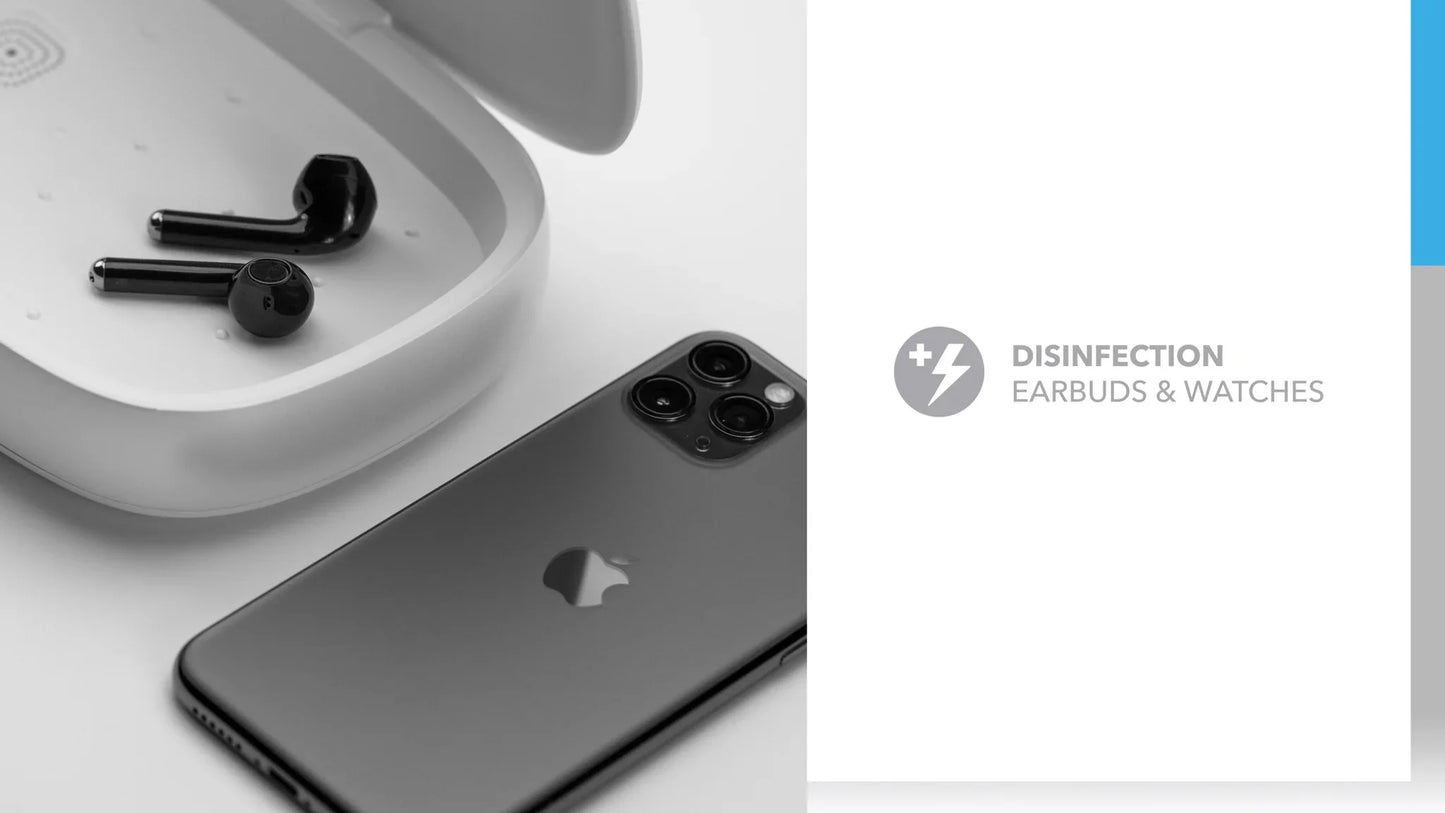 Q Power UV Sanitizing Box with Wireless Charging