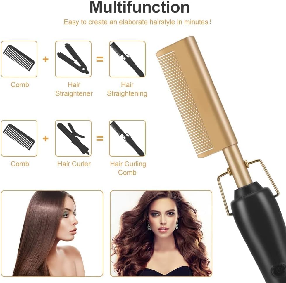 2 in 1 Electric Heating Comb