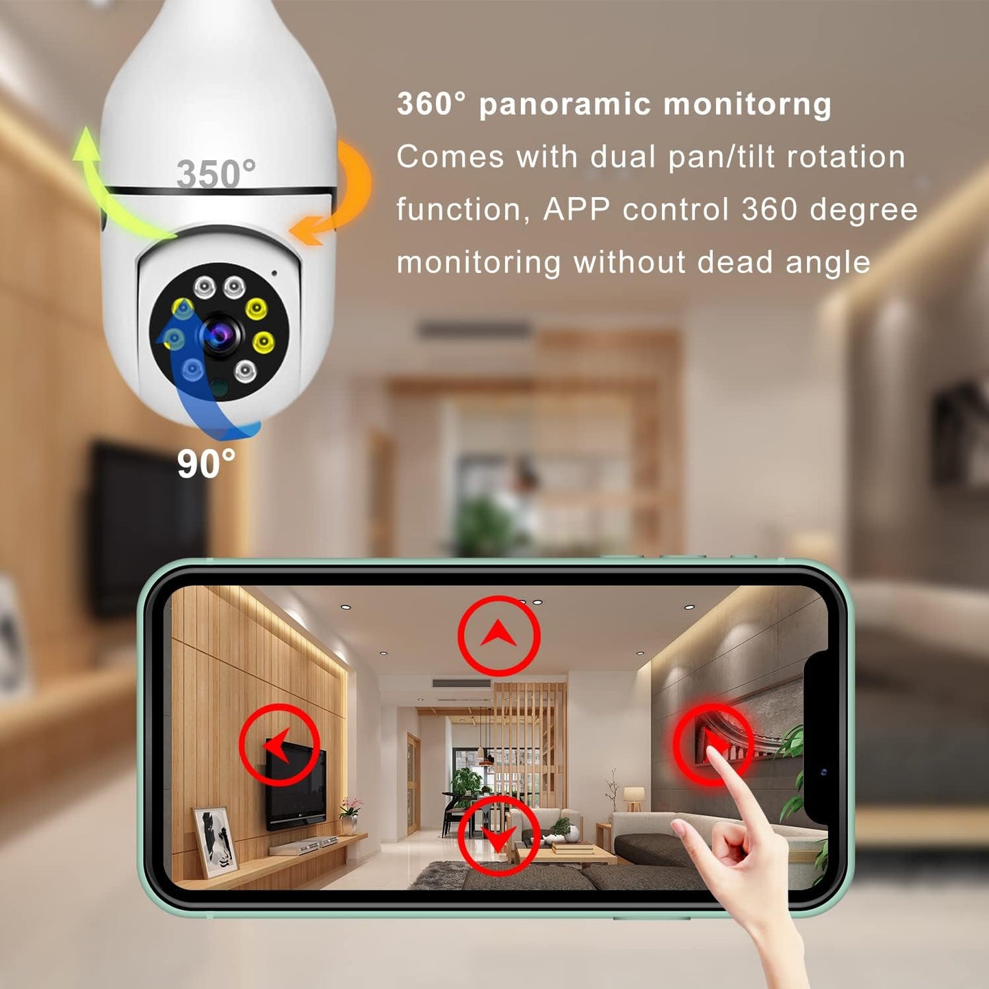 Light Bulb Security Camera