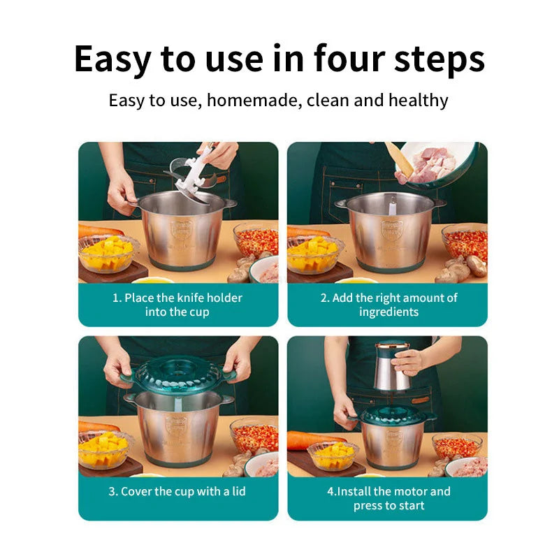 Multifunctional Electric Grinder