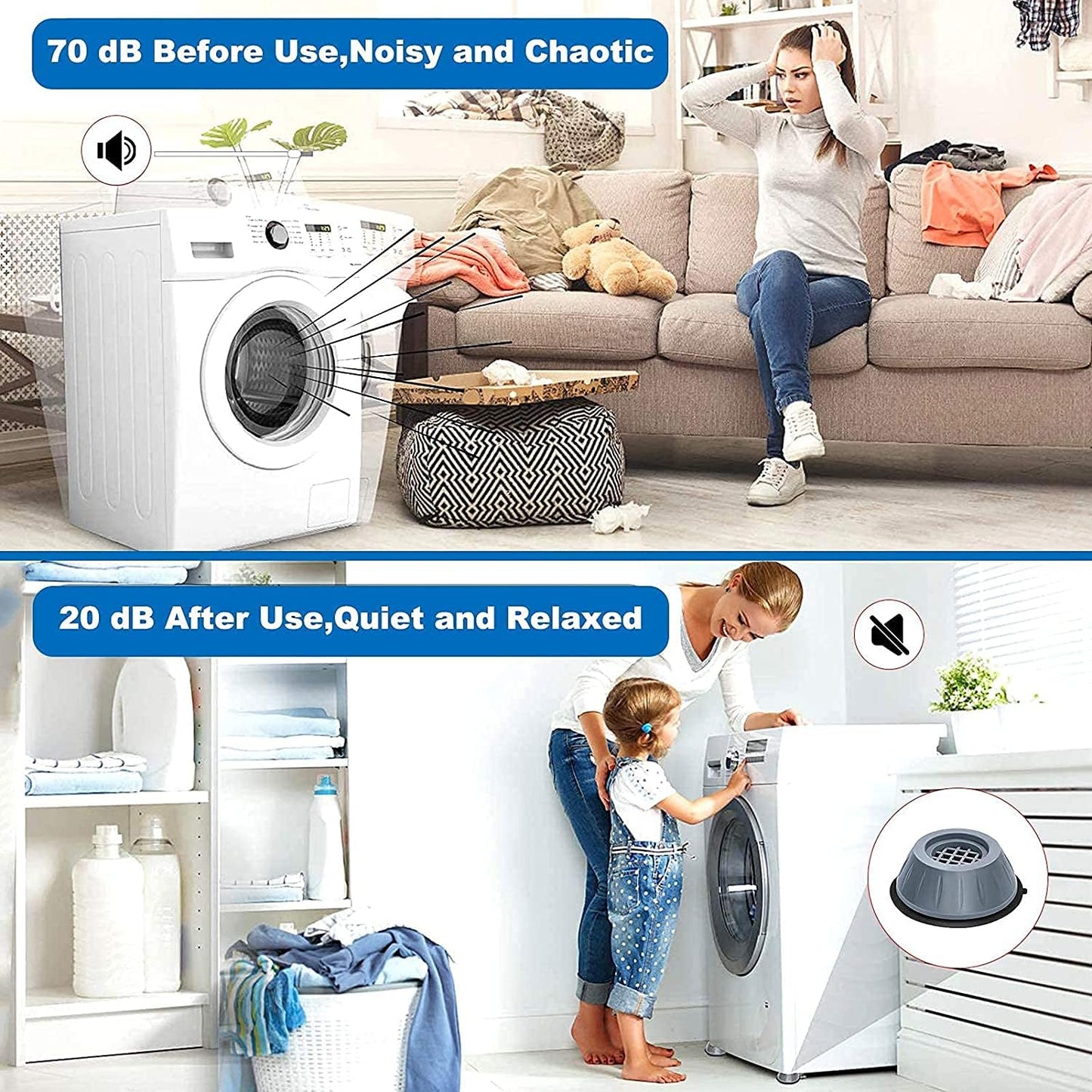 Washing Machine Feet Pads
