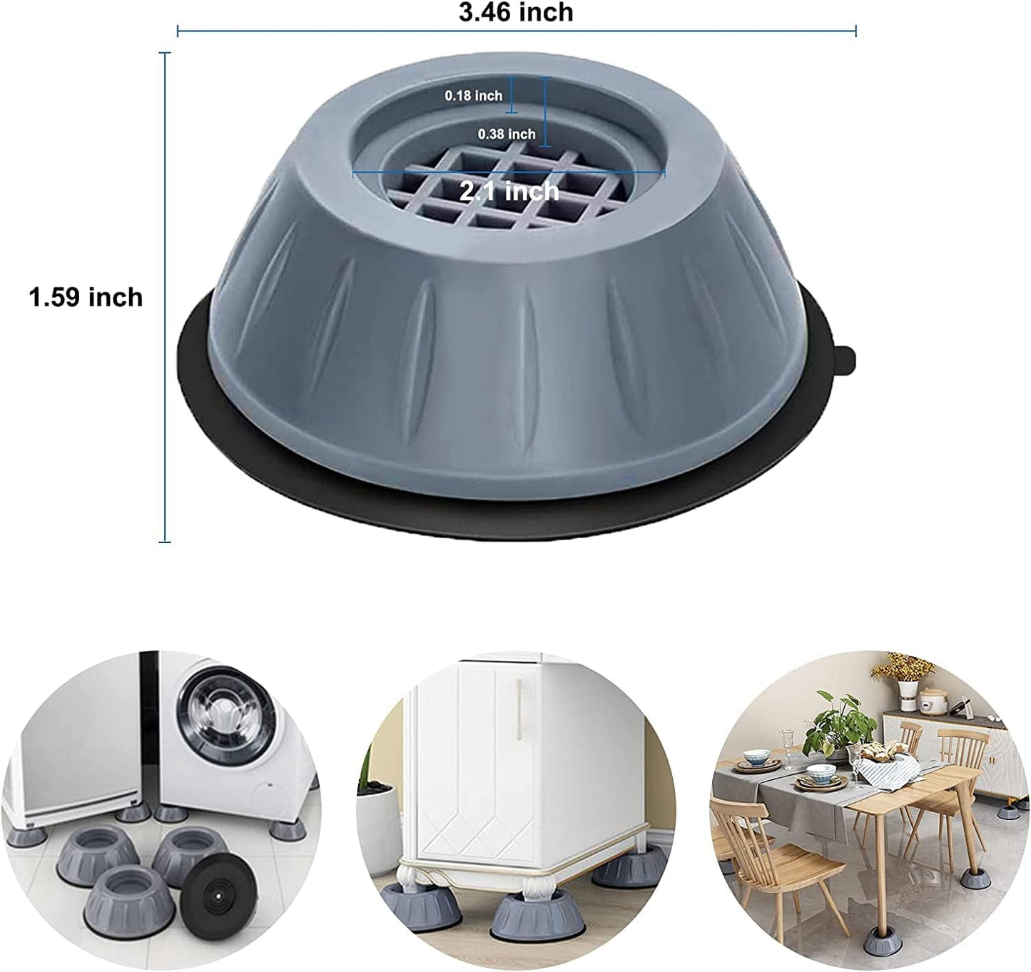 Washing Machine Feet Pads