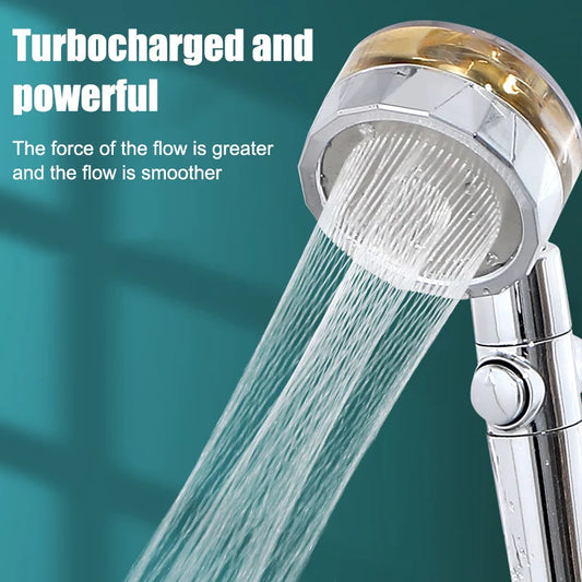 High Pressure Turbo Fan Shower Head