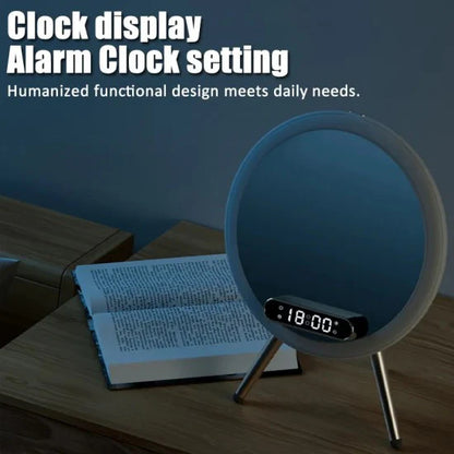 Magic Mirror Q6 With Light Wireless Charging 15w Bluetooth clock
