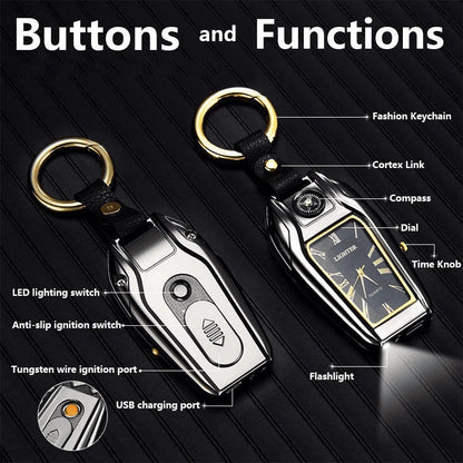 5 In 1 Key Chain Watch