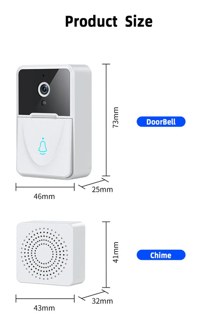 Wireless Smart Door Bell Camera