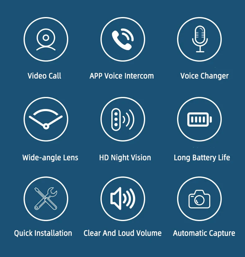 Wireless Smart Door Bell Camera
