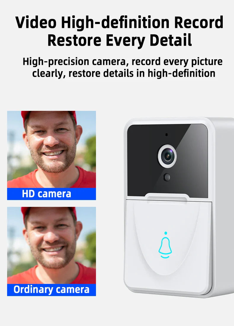 Wireless Smart Door Bell Camera