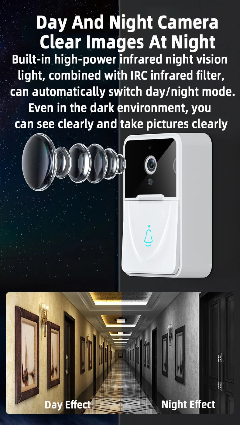 Wireless Smart Door Bell Camera
