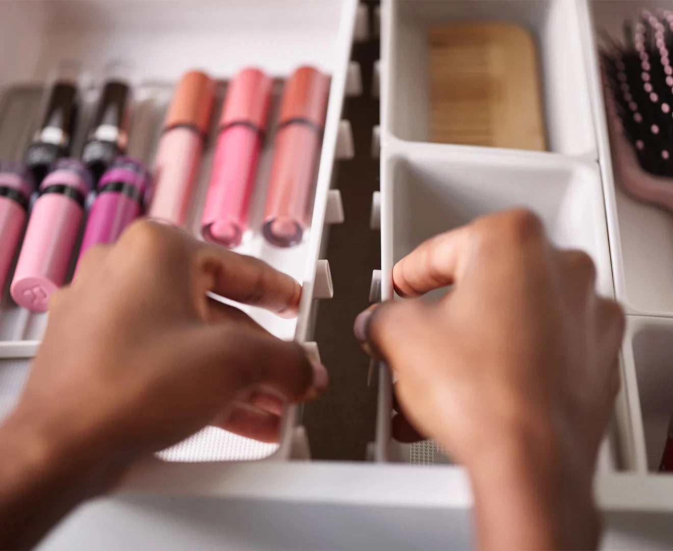 Large Makeup Drawer Organizer Set
