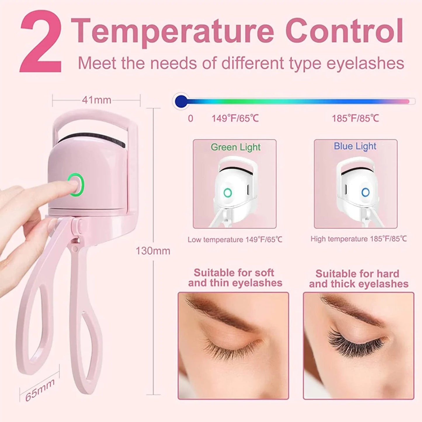 Electric Heated Eyelash Curler
