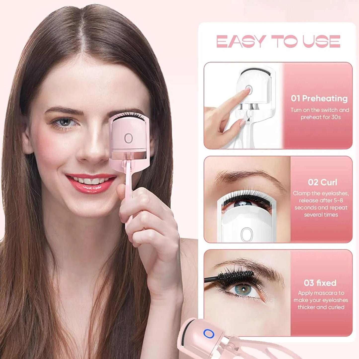 Electric Heated Eyelash Curler