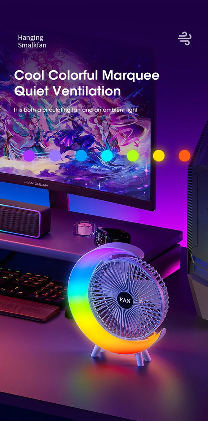 Colorful Table Fan