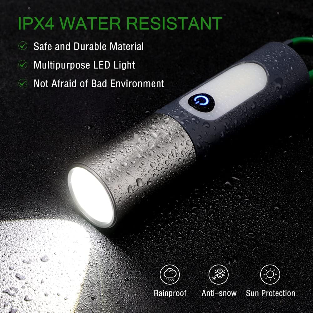 5 modes led flashlight