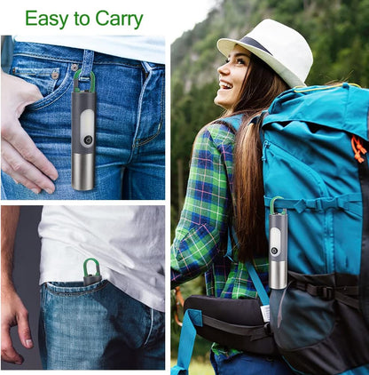 5 modes led flashlight