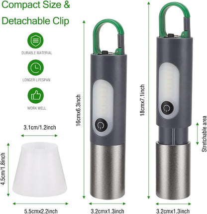 5 modes led flashlight