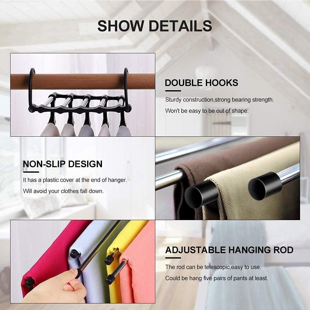 5 In 1 Multifunctional Cloth Hanger
