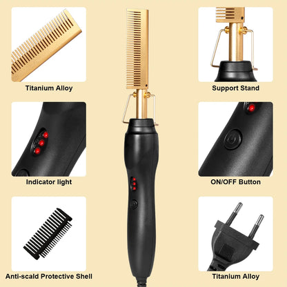 2 in 1 Electric Heating Comb