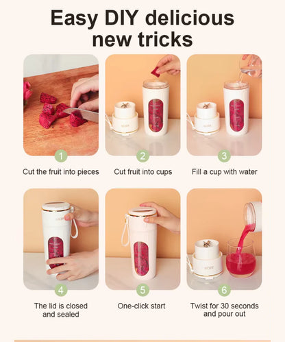 340ML Portable Juicer With Led Screen