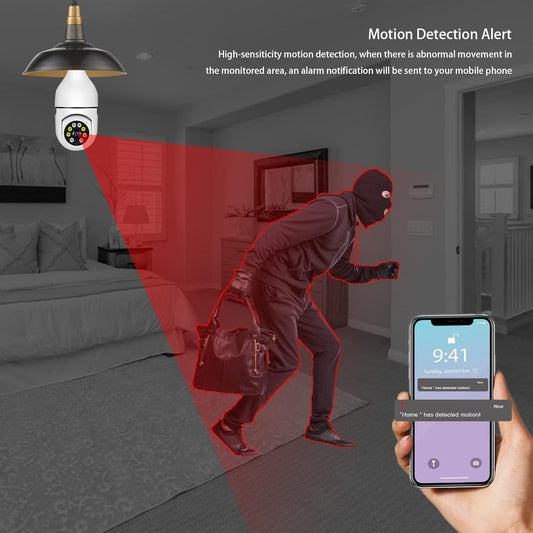 Light Bulb Security Camera