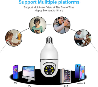 Light Bulb Security Camera