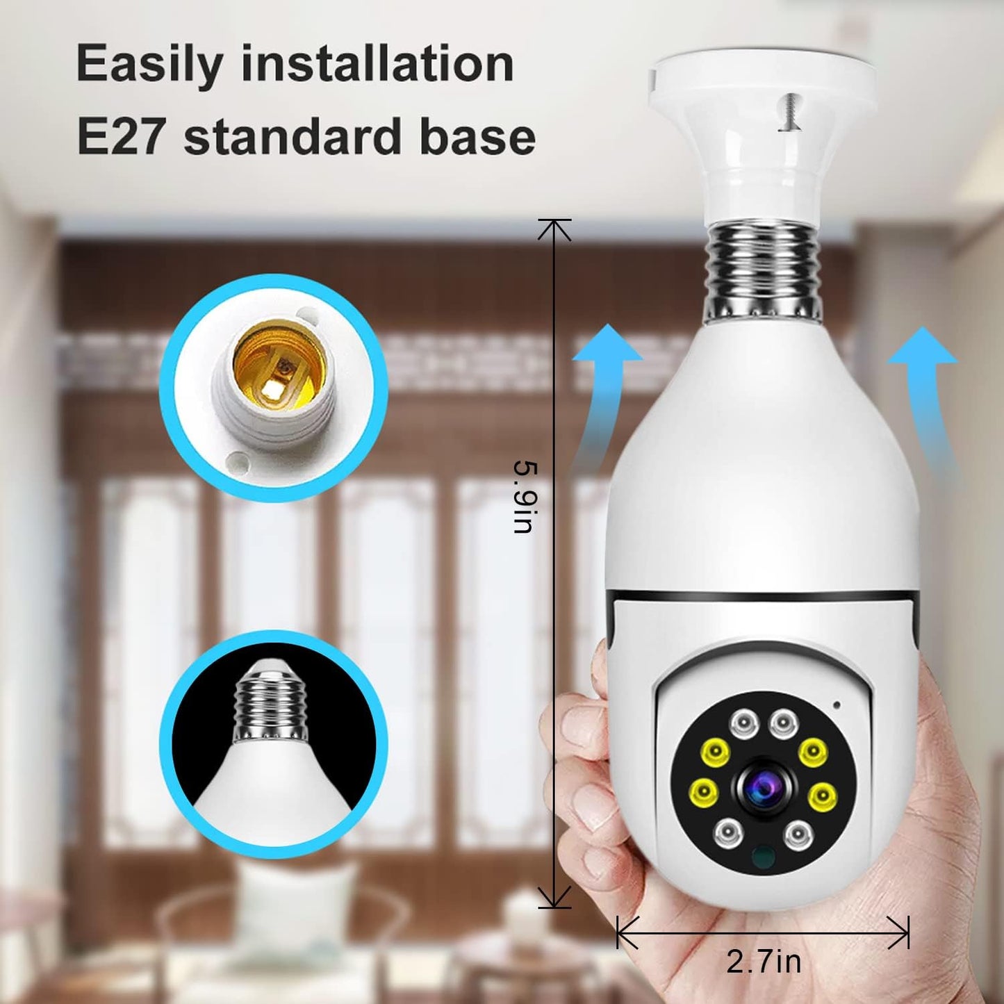 Light Bulb Security Camera
