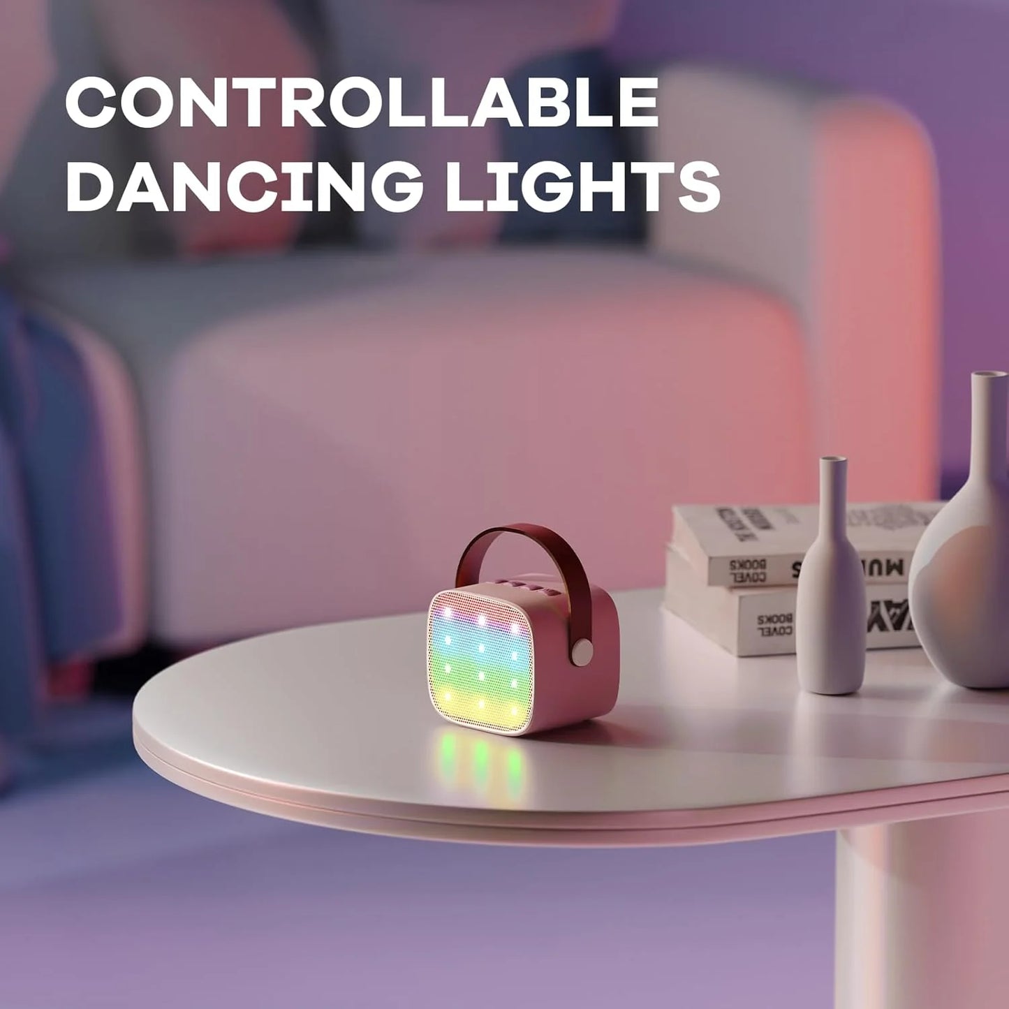 Kids Portable Bluetooth Speaker with Microphone