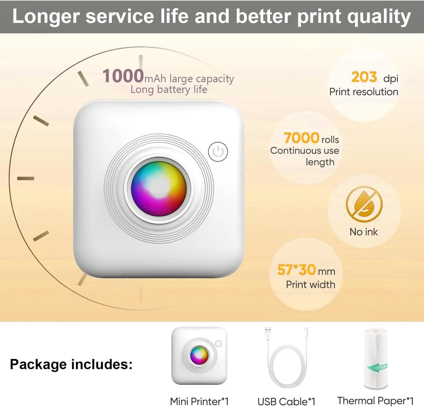 New Portable Mini Printer