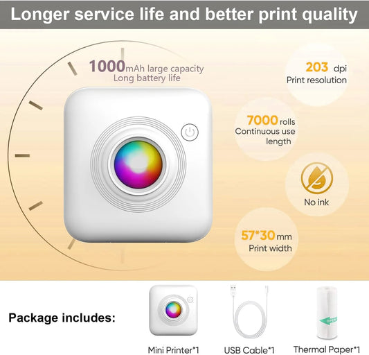New Portable Mini Printer