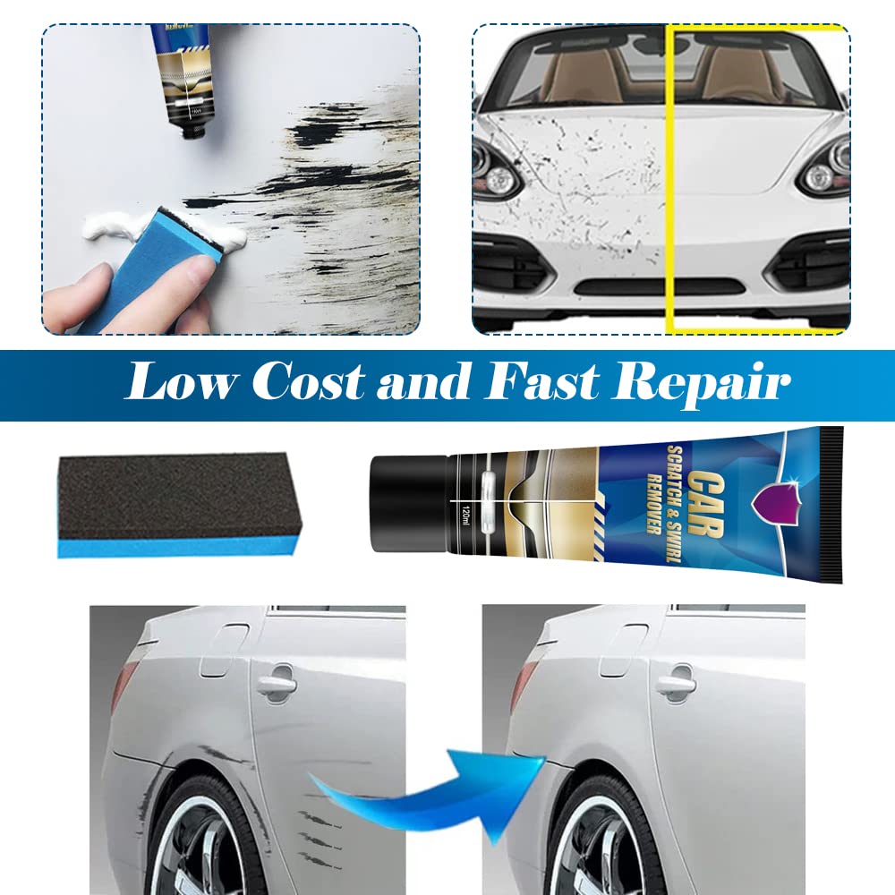 2 Pcs Car Scratch Remover