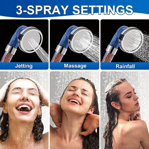 3 Mode Shower Head