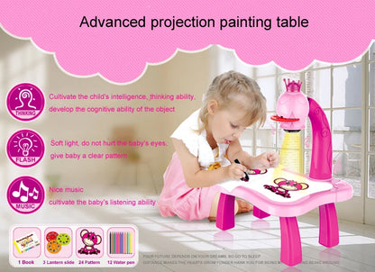 Drawing Projector Table
