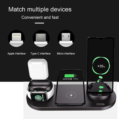 6 In 1 Wireless Charger