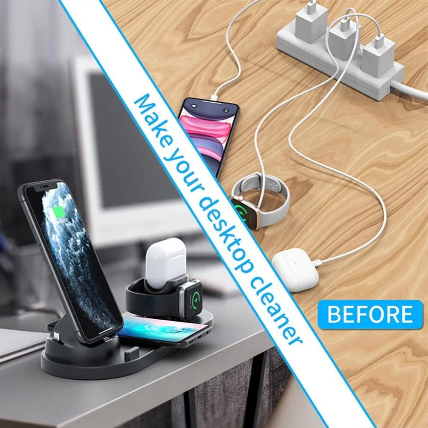 6 In 1 Wireless Charger